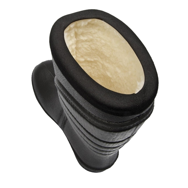 Cizme din poliuretan S5,  cu bombeu otel, captuseala sintetica, protectie termica, CI, SRC , negre