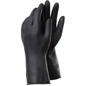 Mănuși rezistente la chimicale pentru manipulări medii tegera 81000 , grad protectie cat. iii, marimi 6,5 – 10,5, culoare negru - 9