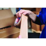 Banda ecologica din hartie TESA®4713 pentru ambalare, maro, latime 50 de mm, lungime 50 de metri, certificat FSC_apl1