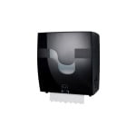 CE92660-Dispenser autocut manual prosoape hartie Celtex MEGAMINI Formatic 92660, negru, compatibil cu role CE40300-2