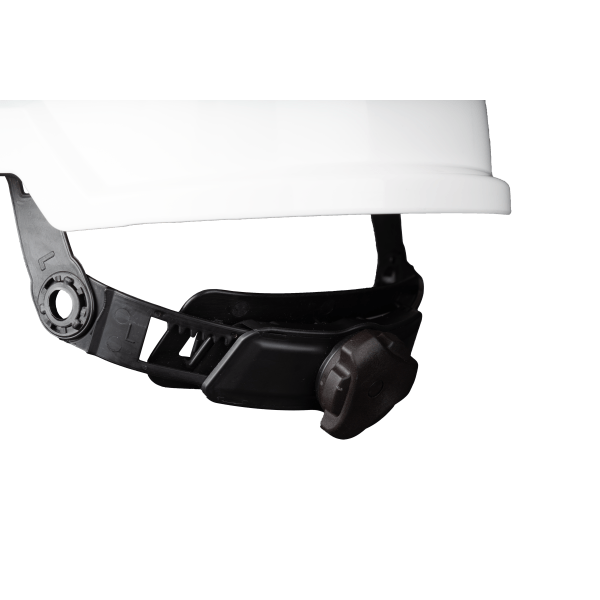 Casca de protecție pentru electricieni PHOENIX PRO,  ABS ,  LPDE,  fixare în 6 puncte,  galben HV, ochelari incorporati, Coverguard
