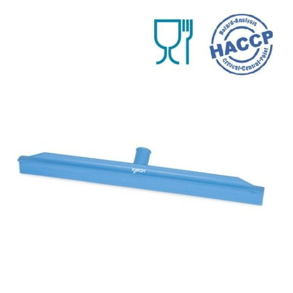 Racleta de apa 55cm, albastra, rezistenta la 100 °C, autoclavare  121 °C, pentru industria alimentara, conform HACCP