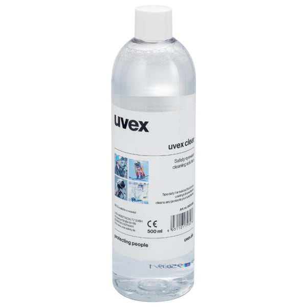 Solutie Uvex pentru  curățarea ochelarilor, 0.5 l, rezerva pentru statia de curatare CG9970005
