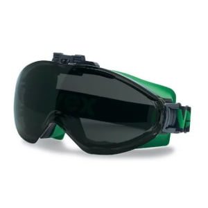 Ochelari de protectie pentru sudura UVEX ULTRASONIC, lentile IR5, rabatabile, filtru UV, tip goggle, se pot purta peste ochelarii cu prescriptie medicala