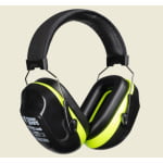Antifoane externe MAX 340, cu banda pentru fixare pe cap, negru_galben, SNR 34 dB, flexibile si reglabile