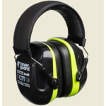 Antifoane externe MAX 340, cu banda pentru fixare pe cap, negru_galben, SNR 34 dB, flexibile si reglabile_1