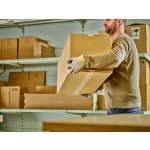 Banda de ambalare tesa® 4313 BIO & rezistenta , transparenta, latime 50 de mm, lungime 66 de metri, cu certificare DIN-CERTCO și TÜV AUSTRIA_3