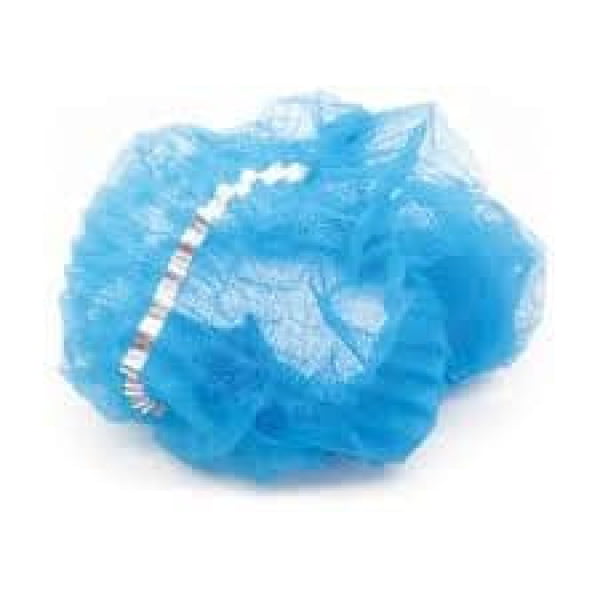 Capeline detectabile Shield, de unica folosinta, din polipropilena, tip acordeon, albastre, 100bucati /pachet, 10 pachete/bax, marime unica