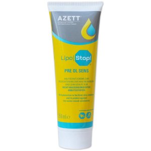 Cremă de protecție a mainilor înainte de lucru AZETT LIPO | STOP, 100ml