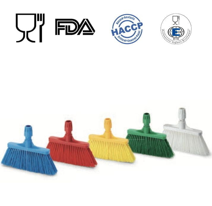 Matura inalta cu peri lungi, duritate medie, IGEAX 1011, verde, 32 cm, termorezistenta, autoclavare la 121 °C, pentru industria alimentara, certificata HACCP, FDA