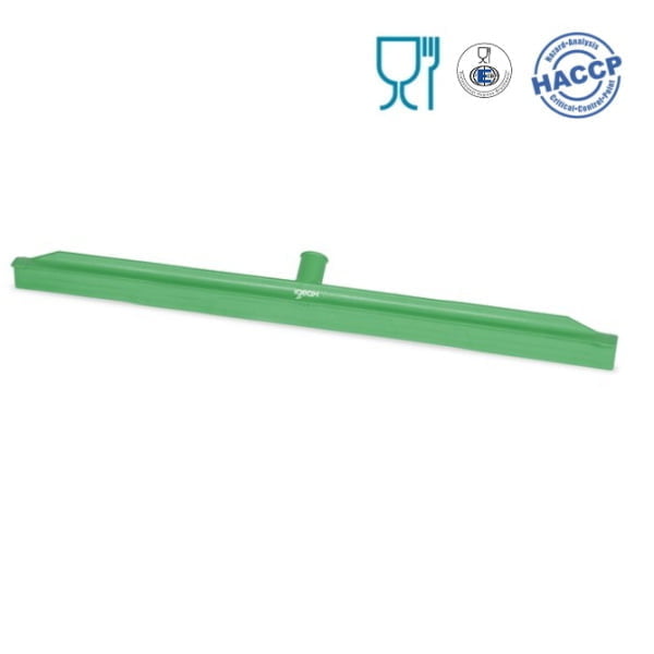 Racleta de apa 75cm, verde, rezistenta la 100 °C, autoclavare 121 °C, pentru industria alimentara, certificata HACCP