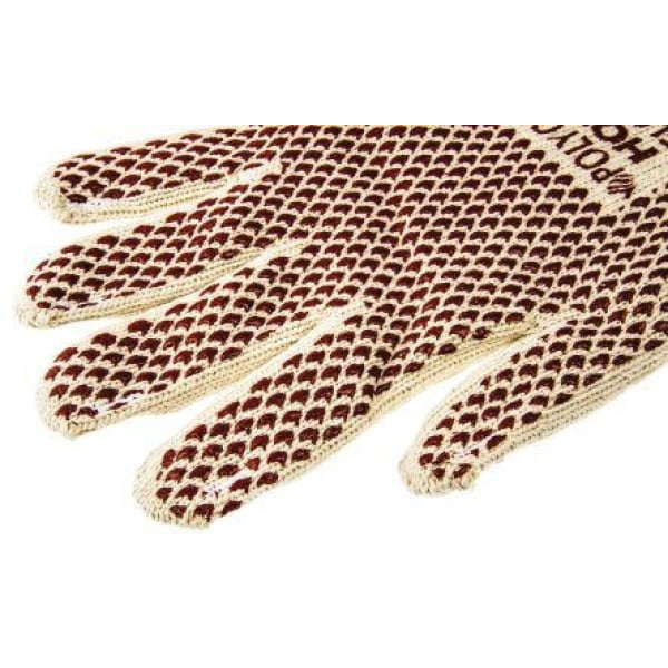 Manusi antitermice Hot Glove® lungi, 34 cm, din bumbac, protectie termica pana la  250ºC, pentru cuptor,  obiecte fierbinti din bucatarie, marime unica L