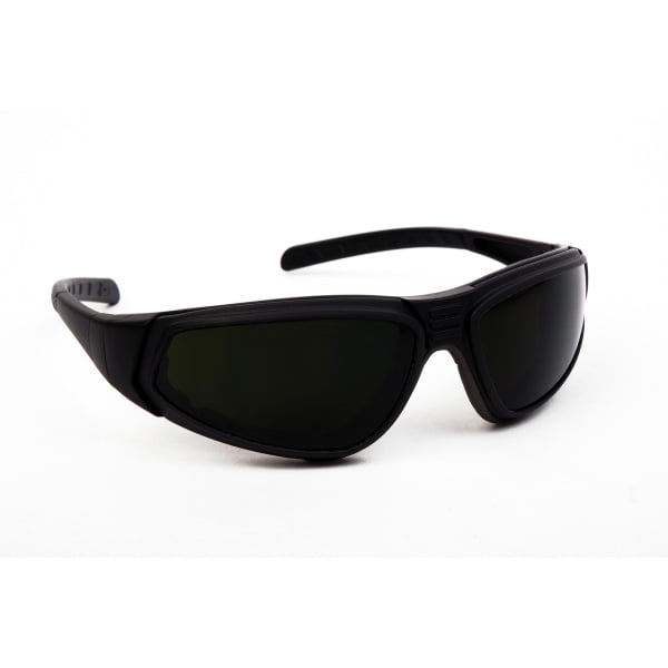 Ochelari de protectie pentru sudura FLYLUX, lentile IR5, negri, cu brate detasabile si banda elastica ajutabila