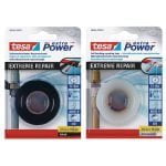 Bandă auto-adeziva pentru reparații extreme tesa® extra Power , 19mm x 2,5m, silicon, rezistenta 8000V, UV, termica, presiune max 12 bar