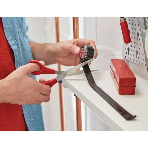 Bandă auto-adeziva pentru reparații extreme tesa® extra Power 56064 , 19mm x 2,5m, silicon