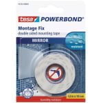 Banda dublu adeziva tesa® Powerbond® OGLINZI , pentru lipirea_montarea oglinzilor sau obiectelor plate in zone umede