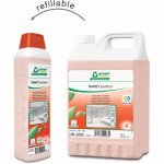 Detergent ecologic concentrat, SANET Perfect, Green Care, detartrant pentru spatii sanitare, bai, toalete, 5L _reincarcabil