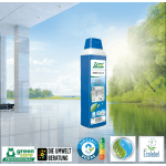 Detergent ecologic concentrat , TANEX Allround, Green Care, 4 in 1, pentru pentru întreținere, curățare, decapare a pardoselilor și suprafețelor, 1L, certificat A+ Air Label Score, Ecolabel_2