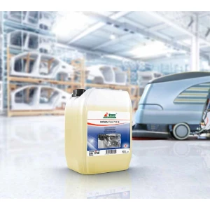 Detergent industrial concentrat, NOWA FLA 710 S, pentru curatarea pardoselilor si suprafetelor de ulei, grasimi, urme de cauciuc si murdarie grea, 10L, spumare redusa