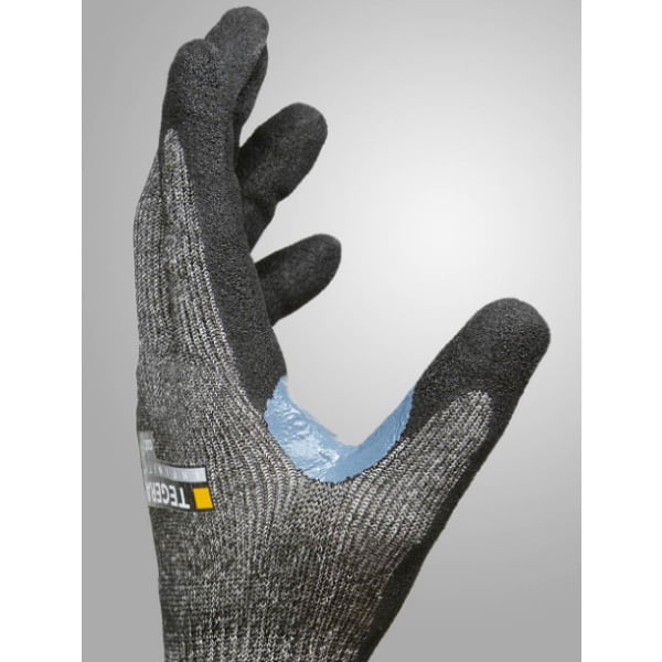 Manusi de protectie Tegera Infinity 8814, cu imersie din spuma de nitril, dexteritate ridicata, rezistenta la taiere F, functie de ecran tactil, protectie termica EN407:2004 -  100°C, certificate FOOD Contact