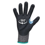 Manusi de protectie Tegera Infinity 8814, cu imersie din spuma de nitril, dexteritate ridicata_360