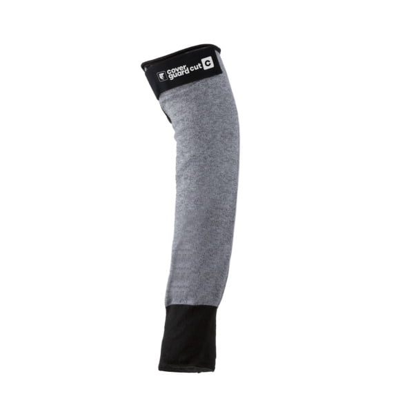Manecuta rezistenta la taiere nivel C, EUROCUT 450, lungime 45 cm, rezistenta la temperatura 100°C, din aramida,  inchidere cu scai deasupra cotului, elastica, forma anatomica, ambidextra, 1 bucata/punga