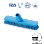 IGEAX1016BT_Perie pentru pardoseli si pereti, 30 cm, duritate ridicata, albastra, rezistenta la 121°C, autoclavare pentru industria alimentara, HACCP,FDA