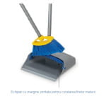 IGEAX807_Set de curatenie Idea, matura si faras inchis, rabatabil, cu coada lunga, tip lobby pan, margine zimtata_margine_zimtata