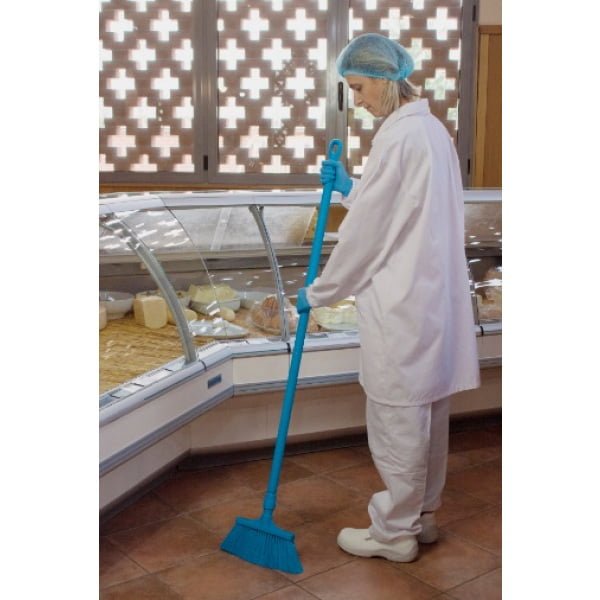 Matura inalta cu peri lungi, duritate mare, IGEAX 1011, rosie, 32 cm, termorezistenta, autoclavare la 121 °C, pentru industria alimentara, certificata HACCP, FDA