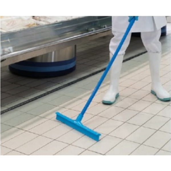 Racleta de apa dubla, 35cm, alba, IGEAX 1024, rezistenta la 80 °C, pentru industria alimentara , certificata HACCP, FDA