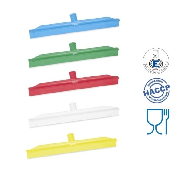 Racleta de apa 45cm, IGEAX 1056, albastra, rezistenta la 100 °C, autoclavare 121 °C, pentru industria alimentara, certificata HACCP