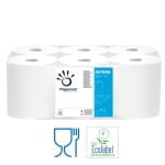 SD401596_Rola hartie cu derulare centrala 401596, celuloza, 137 m, 2 straturi, 450 portii, 6 role_bax, Food Contact, EcoLabel