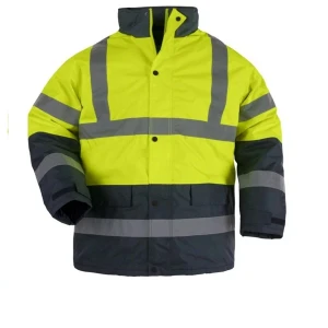 Geaca de iarna Hi-Viz, reflectorizanta ROADWAY, galben/albastru inchis, impermeabila, protectie impotriva, umezelii frigului si vantului, Coverguard - XL