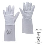 CG254_Manusi pentru sudura de precizie, Euroweld 2540, din piele moale, EN388 3011X, EN407 422x4x, EN12477 TYPE B