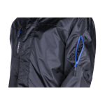 CG5PDA01_Geaca de iarna, Panda, neagra, din material Oxford, 100% poliester acoperit cu PU, gluga ascunsa, buzunare multiple_buzunar