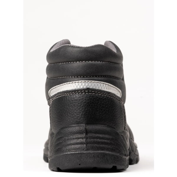 Bocanci de protectie AGATE II, S3 SRC, din piele integrala, bombeu metalic, banda reflectorizanta pe calcaie, Coverguard