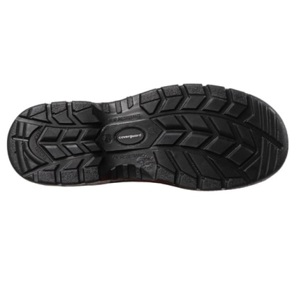 Bocanci de protectie AGATE II, S3 SRC, din piele integrala, bombeu metalic, banda reflectorizanta pe calcaie, Coverguard