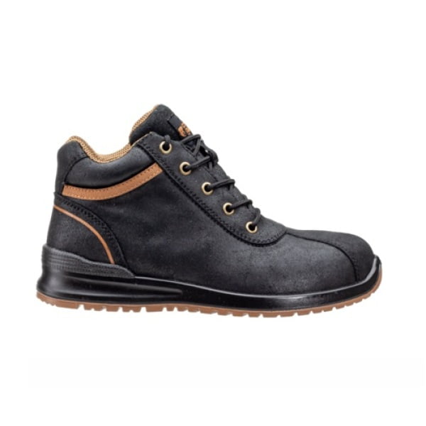 Bocanci de protectie usori pentru femei, IOLITE S3, SRC, negru, model dama, cu bombeu compozit, flexibili si confortabili, brant din spuma HI-Poly, Coverguard