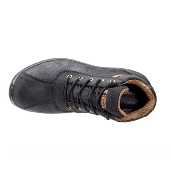 Bocanci de protectie usori pentru femei, IOLITE S3, SRC, negru, model dama, cu bombeu compozit, flexibili si confortabili, brant din spuma HI-Poly, Coverguard