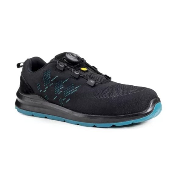 Pantofi  usori de protectie , ONYX, ESD, S1P, negru, bombeu compozit, lamela antiperforatie din KEVLAR, conforabili usori, ergonomici, Coverguard