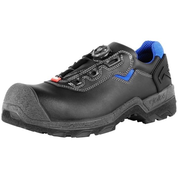 Pantofi de protectie S3, ESD, SRC, CI, HRO, HI,  JALAS HEAVY DUTY 1268, din piele hidrofuga, bombeu compozit, culoare negru,albastru