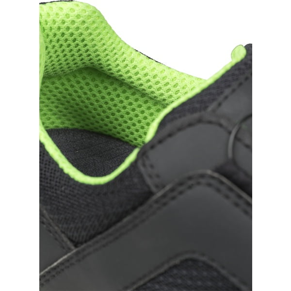 Pantofi de protecţie ergonomici, ESD, S1P, SRC, antistatici, JALAS® TEMPUS 5668, bombeu din otel, model sport, microfibra, usori si comfortabili