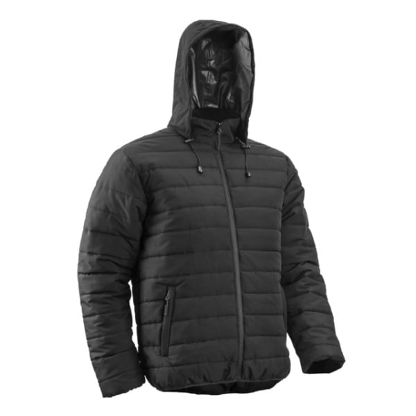 Jacheta de iarna captusita Yaki, neagra, usoara, impermeabilitate 5000mm, respirabilitate 400 g/m²/24h