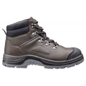 Bocanci de protectie S3, SRC, Flint, bombeu si lamela metalica, piele de bovina hidrofobizata, talpa cu aderenta ridicata, Coverguard