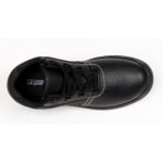 CG9NAC010_Bocanci de protectie NACRITE, S1P, SRC, bombeu metalic, negri, din piele bovina, banda reflectorizanta la spate, talpa PU_PU antiderapanta, Coverguard_sup