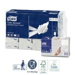 TK471117_Prosoape de hartie Tork Xpress Multifold, sistem H2, albe, 23.4 x 21.3 cm, 2 pliuri, 190 buc_pach, 20 pach_bax_1
