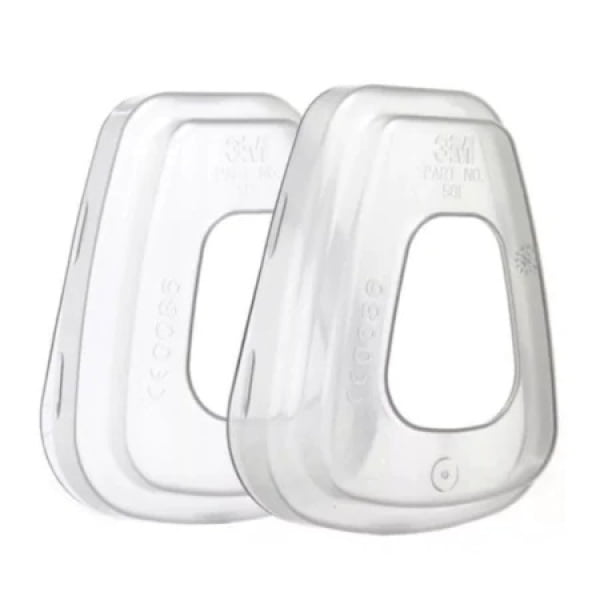 Capac pentru fixarea prefiltrului de particule deasupra filtrelor de gaze si vapori 3M,  2 buc/set