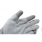 CG1CHSP00_Manusi de protectie anti-taiere nivel D, rezistenta la temperatura 250°C EUROCUT STRONG P110, gri, palma intarita cu piele, imersate in PU pe palma, dexteritate_palma2