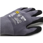 CG1NIST00_Manusi de protectie imersate in spama de nitril, EUROLITE MAX25, aderenta, rezistenta la abraziune, adaptare la forma mainii OEKO-TEX Standard 100_dos_palma2
