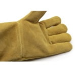 CG1WEL330_Manusi pentru sudura, EUROWELD330, din piele spalt, galbena, captusite, cusaturi cu Kevlar, protectie termica 100°C maxim 15 secunde_5